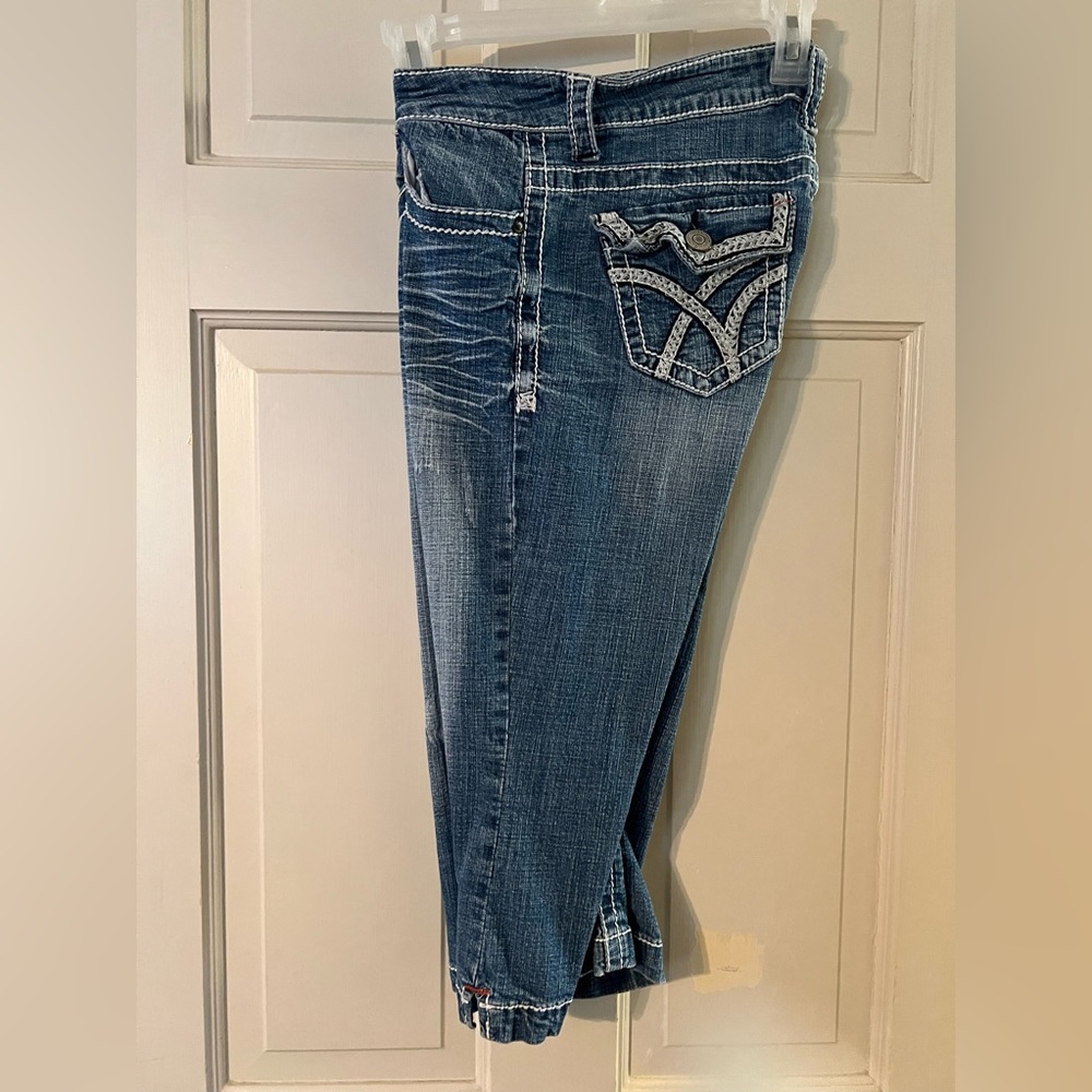👖💙 Hydraulic capri jeans - size 5/6 - Picture 4 of 8
